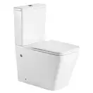 Чаша унітазу-компакту Mixxus Premium Quadro-0402-R Bowl 675х390х855 Rimless без сидіння (MI8340)