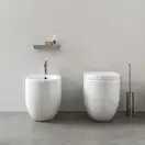 Nic-Design Унітаз для підлоги Nic Design Ovvio 37,4х53х42 см, Sabbia матовий (003859051)