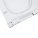 Унитаз-компакт Qtap Cardinal безободковый с сиденьем Soft-close QT0422C666PW