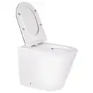 Унитаз напольный Qtap Swan безободковый с сиденьем Soft-close QT16223178W (QT16223178W) фото 12 Aquada.com.ua
