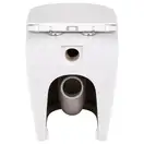 Унитаз напольный Qtap Swan безободковый с сиденьем Soft-close QT16223178W (QT16223178W) фото 4 Aquada.com.ua