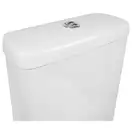 Унитаз-компакт Qtap Aquarius безободковый с сиденьем Soft-close QT2122C665PW