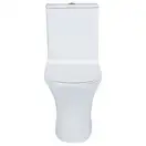 Qtap Presto Унітаз-компакт безобідковий, білий (QT24221217AW)