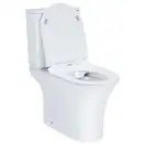 Qtap Presto Унітаз-компакт безобідковий, білий (QT24221217AW)
