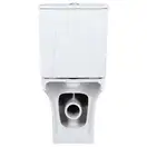 Qtap Presto Унітаз-компакт безобідковий, білий (QT24221217AW)