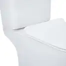 Qtap Presto Унітаз-компакт безобідковий, білий (QT24221217AW)