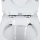 Qtap Presto Унітаз-компакт безобідковий, білий (QT24221217AW)