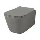 Комплект унітазу підвісного Artceram A16 з кришкою Soft-close, grigio oliva (ASV003 15; 00/ASA001 15; 71) (ASV003 15; 00_ASA001 15; 71)