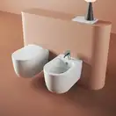 Artceram Monet Унітаз підвісний, білий (MNV001 01;00_MNA001 01;71)