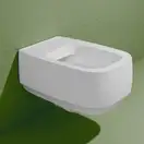 Унитаз подвесной Goclean® (безободковый) Flaminia Flag с сиденьем Soft Close, цвет - Latte opaco (матовый) FG118G+FGCW03 Latte