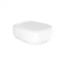Унитаз подвесной Goclean® (безободковый) Flaminia Fluo с сиденьем Soft Close, цвет - Latte opaco (матовый) FU118G+FUCW05 Latte