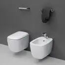 Унітаз підвісний Flaminia Mono, latte milky white matt (MN118) (MN118LAT)