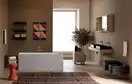 Унитаз подвесной Goclean® (безободковый) Flaminia Nile c сиденьем Soft Close, цвет - Black Matt (NL118G+NLCW03 Black Matt)
