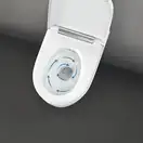 Підвісний унітаз-біде Geberit AquaClean Sela (унітаз білий глянець/панель хром глянець)  146.224.21.1