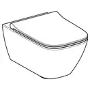 Geberit Smyle Square Унитаз подвесной, белый (500.685.01.1)
