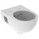Унитаз подвесной Rimfree (безободковий) Geberit Selnova с сиденьем Soft Close QuickRelease (501.545.01.1+500.335.01.1)