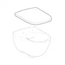 Geberit Modo Унитаз подвесной, Rimfree, белый (502.939.00.1)