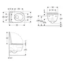 Geberit iCon Унитаз подвесной, белый матовый (503.046.JT.1)