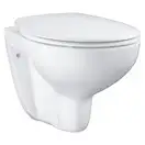 Унитаз подвесной Grohe Bau Ceramic, безоободковый с сиденьем Soft Close (39351000) фото 1 Aquada.com.ua