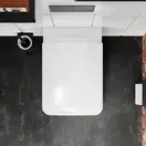 Унітаз підвісний AquaFall Flush (безободковий) Hansgrohe EluPura Q у комплекті з сидінням SoftClose  60194450 + 60150450
