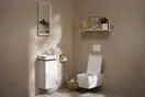 Унітаз підвісний AquaFall Flush (безободковий) Hansgrohe EluPura Q у комплекті з сидінням SoftClose  60194450 + 60150450