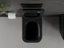 Подвесной унитаз MEXEN MADOX BLACK MATT чёрный (MEX-30154070)