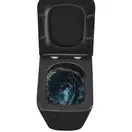 MIXXUS PREMIUM QUADRO-0301-T3 Унітаз підвісний, чорний (MP6587)