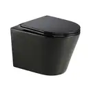 MIXXUS PREMIUM BEVEL-0301-T3 Унитаз подвесной, черный (MP6595)