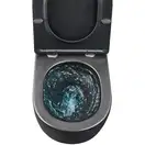 MIXXUS PREMIUM BEVEL-0301-T3 Унитаз подвесной, черный (MP6595)