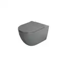 MIXXUS PREMIUM ELLIPSE-0309-T1 Унітаз підвісний, сірий (MP6655)