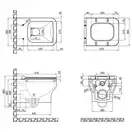 Унитаз подвесной Qtap Cardinal с сиденьем Soft-close QT0433C660HW