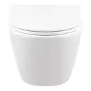 Унитаз подвесной Qtap Robin безободковый с сиденьем Soft-close QT1333046ERW