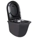 Унитаз подвесной Qtap Virgo безободковый с сиденьем Soft-close QT1833051ERMB