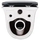 Унитаз подвесной Qtap Virgo безободковый с сиденьем Soft-close QT1833051ERMB