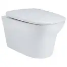 Унитаз подвесной Qtap Gemini безободковый с сиденьем Soft-close QT25332614EW