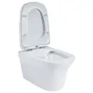 Унитаз подвесной Qtap Gemini безободковый с сиденьем Soft-close QT25332614EW