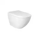 Унитаз подвесной Rimless (безободковый) Rak Ceramics Reserva, белый глянец (RS13AWHA)