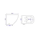 Унітаз REA Carlo Rimless Duroplast REA-C4600