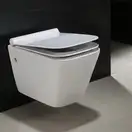 Унітаз REA Ryan Rimless Duroplast Slim REA-C7400