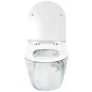 Подвесной унитаз REA CARLOS GRANIT SHINY GLOSSY (REA-C8002)