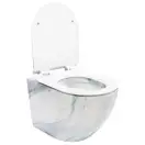 Подвесной унитаз REA CARLOS SLIM RIMLESS GRANIT MATT (REA-C8003)