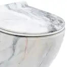 Подвесной унитаз REA CARLOS SLIM RIMLESS GRANIT MATT (REA-C8003)