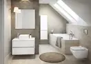Ванна асиметрична ліва Crea 160×100, Cersanit (AZBA1002422228)