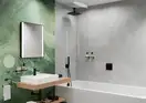 Зовнішня частина набору для зливу та переливу Hansgrohe Flexaplus II (колір – чорний матовий)  58187670