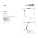 Сифон   д/ванни, з наповненням Rotexa Multi  2120005N-00, KLUDI НІМЕЧЧИНА (2120005N-00)