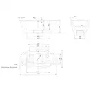 Ванна акриловая 170 х 85 см Knief Loom XS, слив/перелив щелевой Slot overflow (0100258EBW+010009106SWM) фото 2 Aquada.com.ua