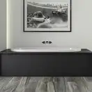 Ванна акрилова Knief Cool Fit, 180x80, круглий перелив (0400082)