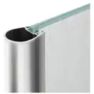 Штора на ванну Lidz Brama SS120x140L.CRM.FR стекло Frost 6 мм, левая (LBSS120140LCRMFR)