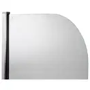 Штора на ванну Lidz Brama SS80x140L.CRM.FR стекло Frost 6 мм, левая (LBSS80140LCRMFR)