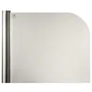 Штора на ванну Lidz Brama SS80x140L.CRM.TR стекло прозрачное 6 мм, левая (LBSS80140LCRMTR)